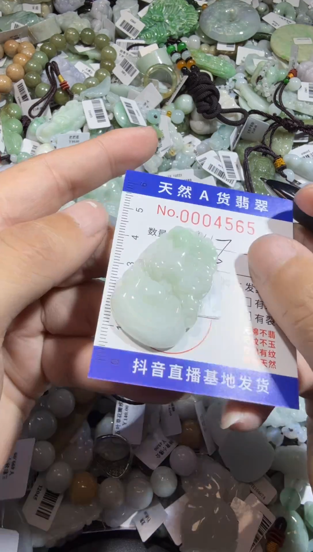 【闪购商品】翡翠颈饰未镶嵌00004565