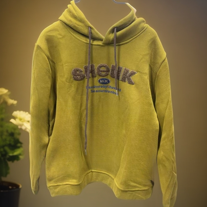 933-带帽连帽常加绒女装长袖针织时尚卫衣