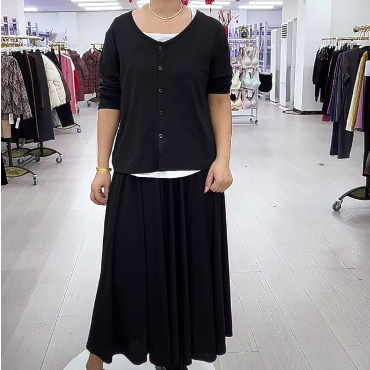 女士时尚休闲裙子9535-J-娇