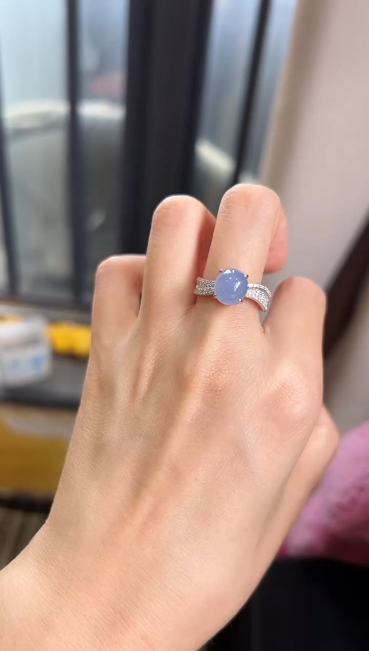 翡翠戒指18K金镶嵌YSD0524-31