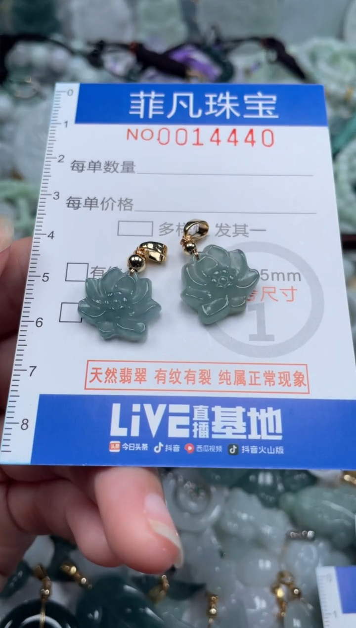 颈饰未镶嵌翡翠14440