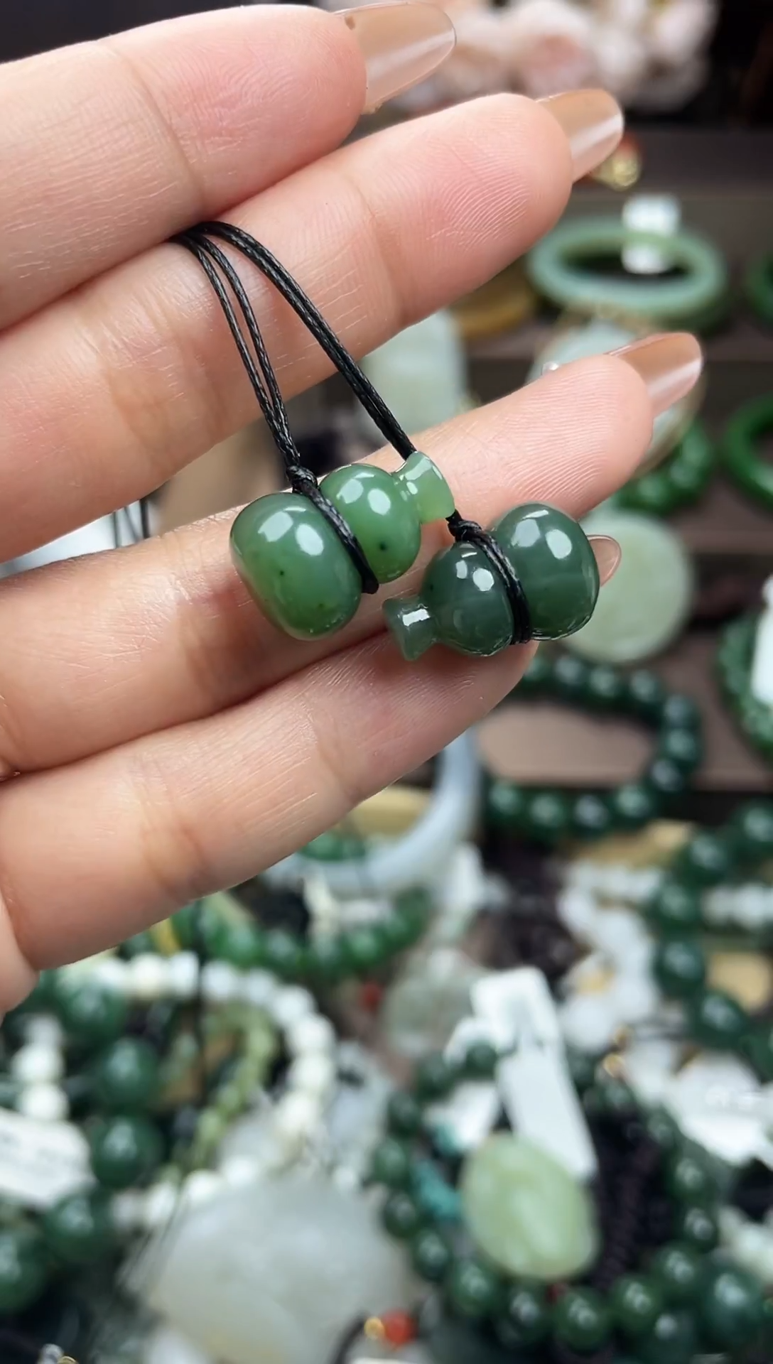 颈饰未镶嵌和田玉未镶嵌和田玉吊坠多样性拍一发一