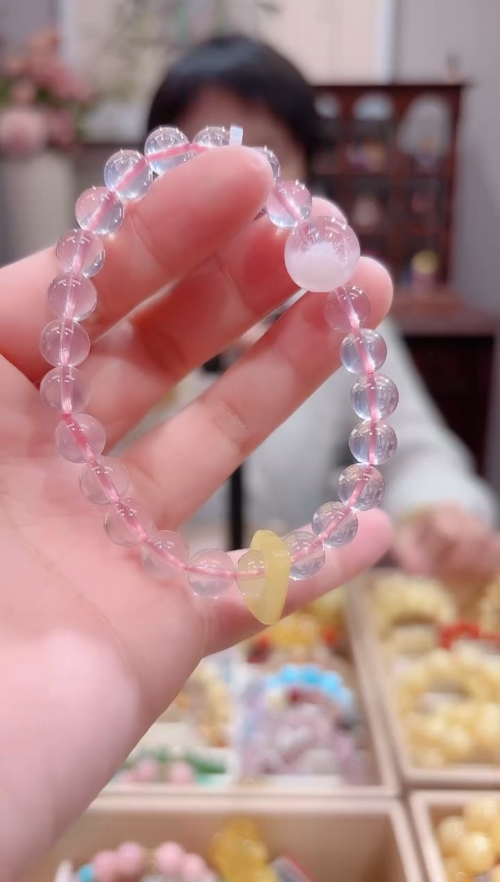 【闪购商品】水晶手串未镶嵌设计款珠串