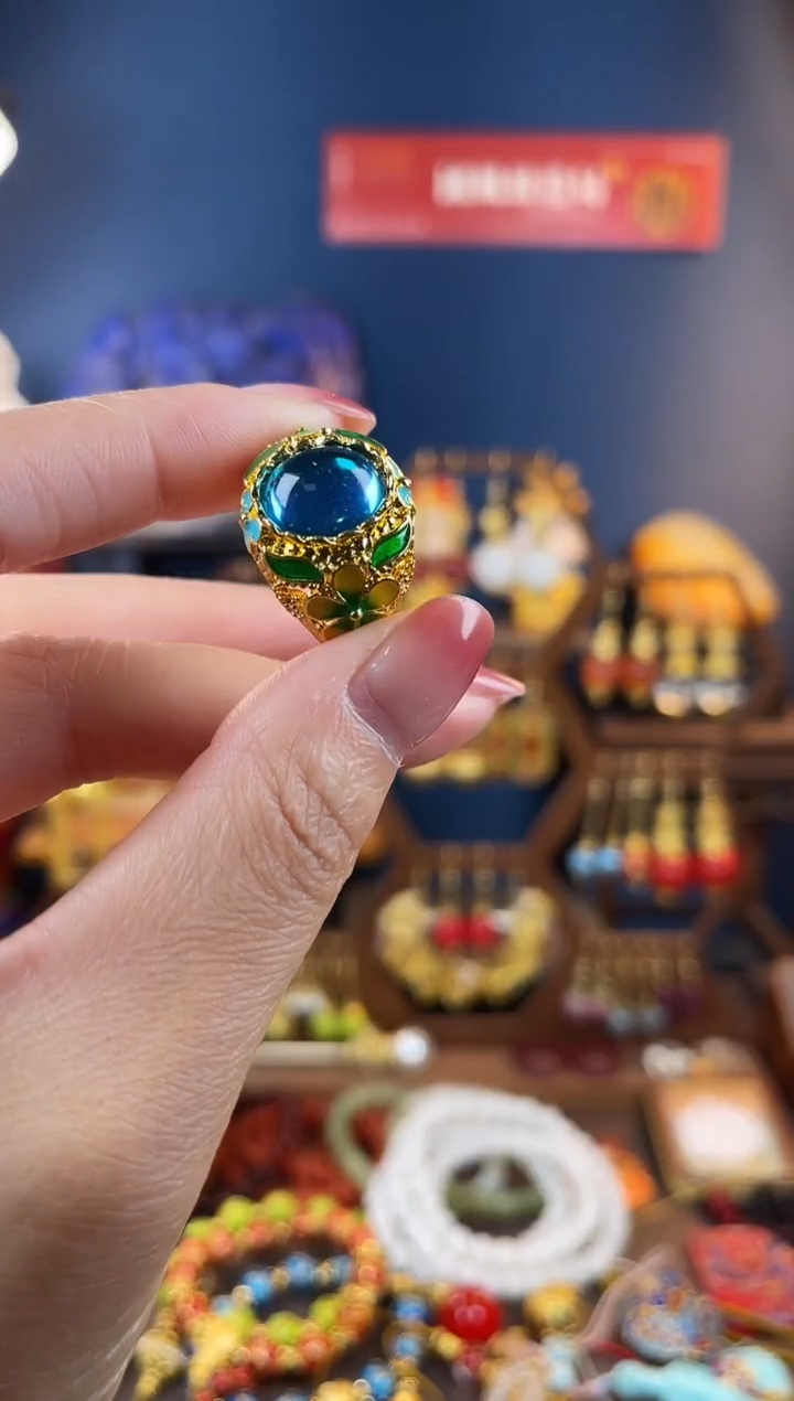 ，蓝色戒指戒指戒指