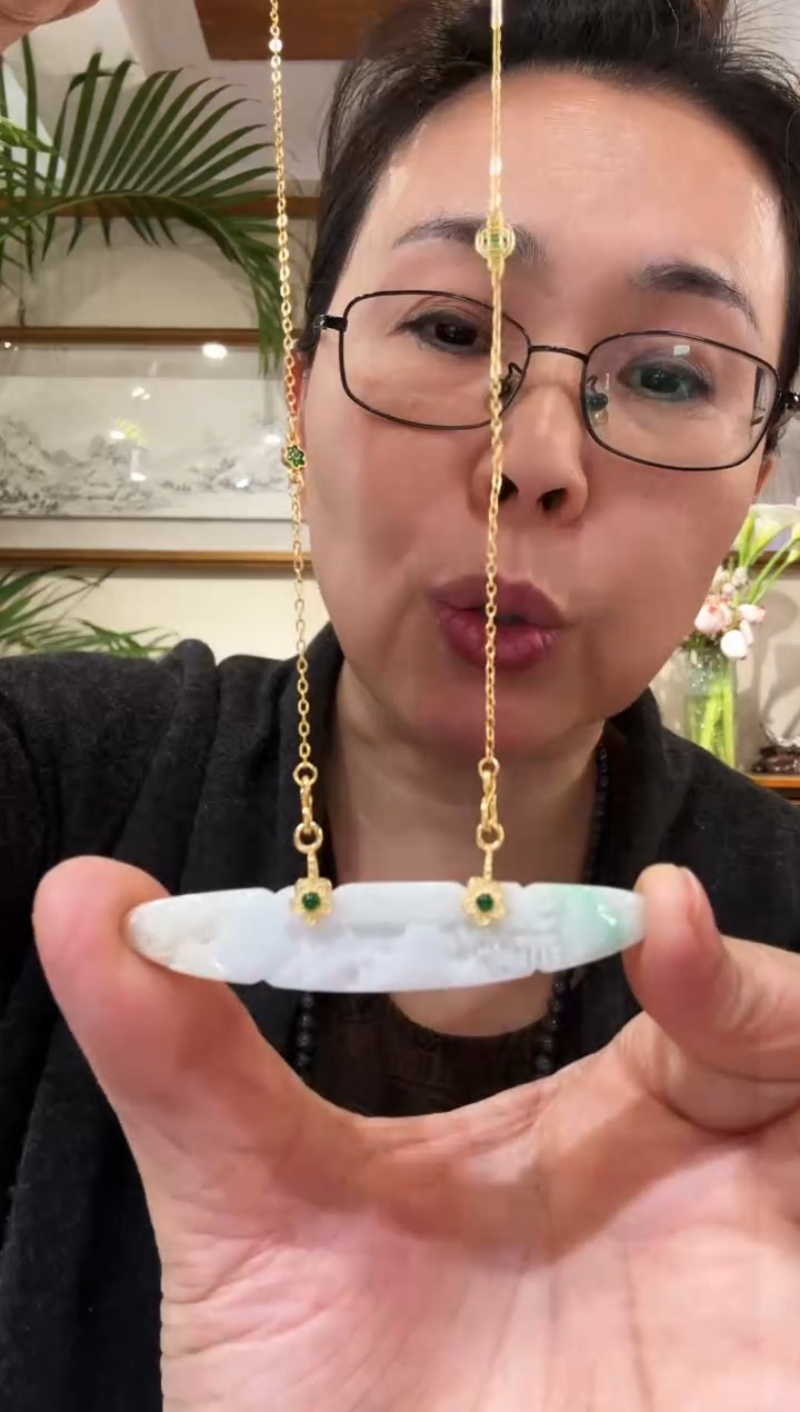 【闪购商品】翡翠颈饰未镶嵌国风