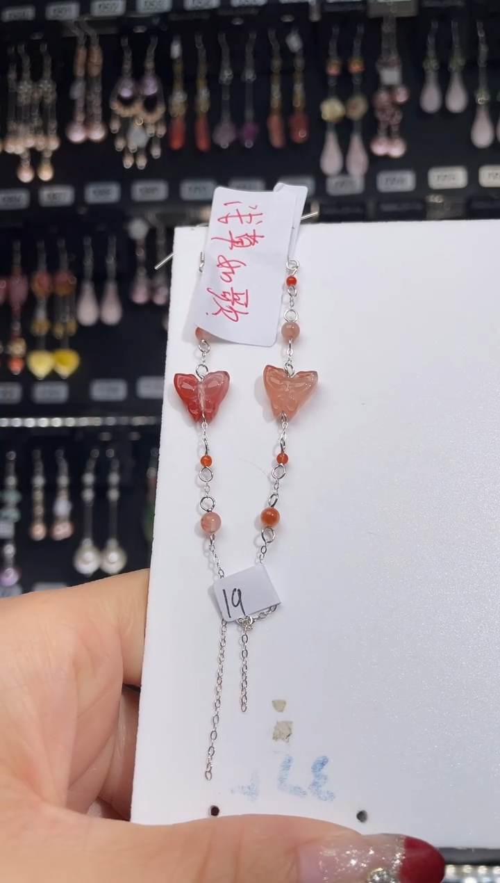 【闪购商品】紫晶耳饰银S925镶嵌可可爱爱