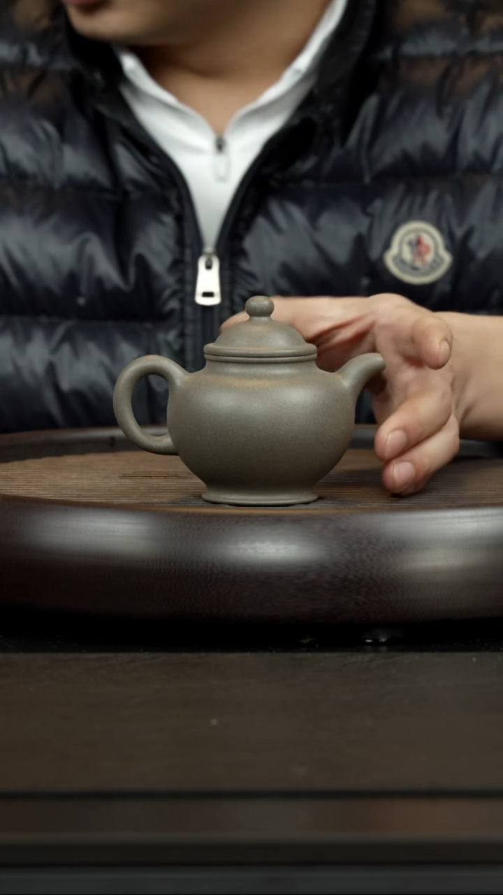 【闪购商品】紫砂茶杯紫砂壶 鲨皮青 掇只壶