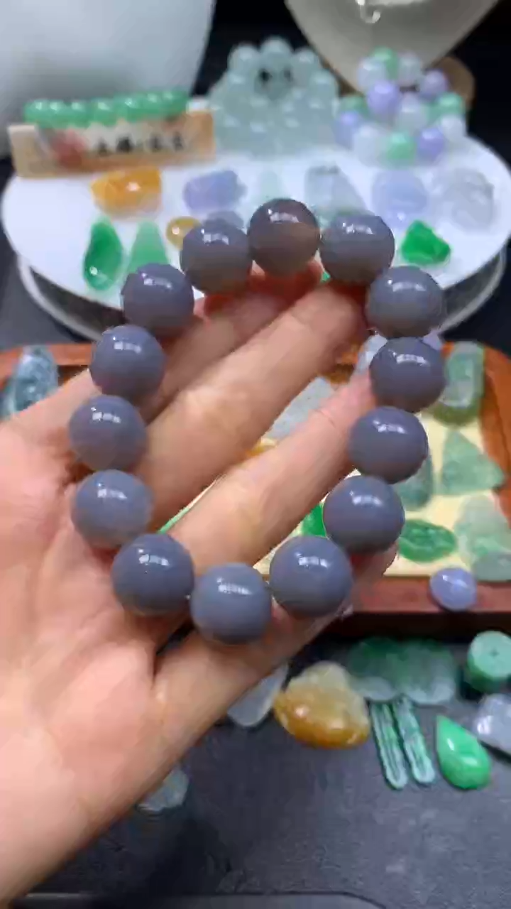 【闪购商品】玛瑙/玉髓手串未镶嵌玉髓多样性发
