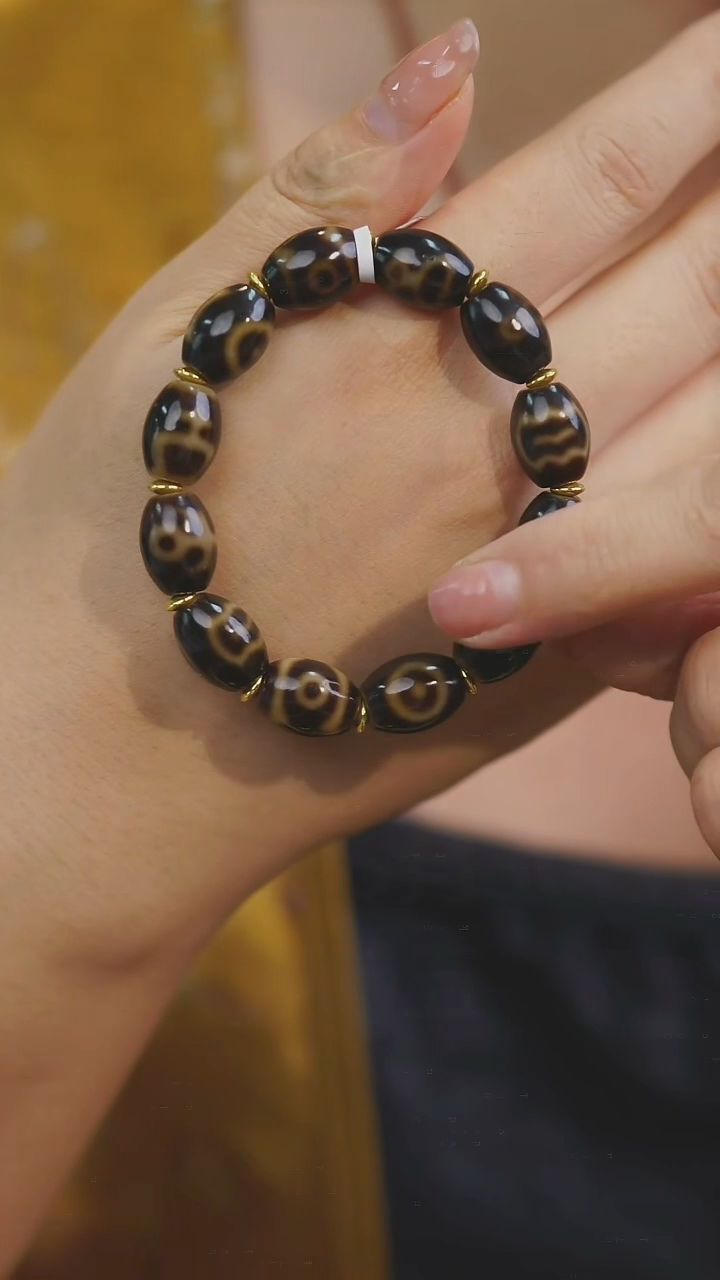 玛瑙/玉髓手串未镶嵌多样性发其一