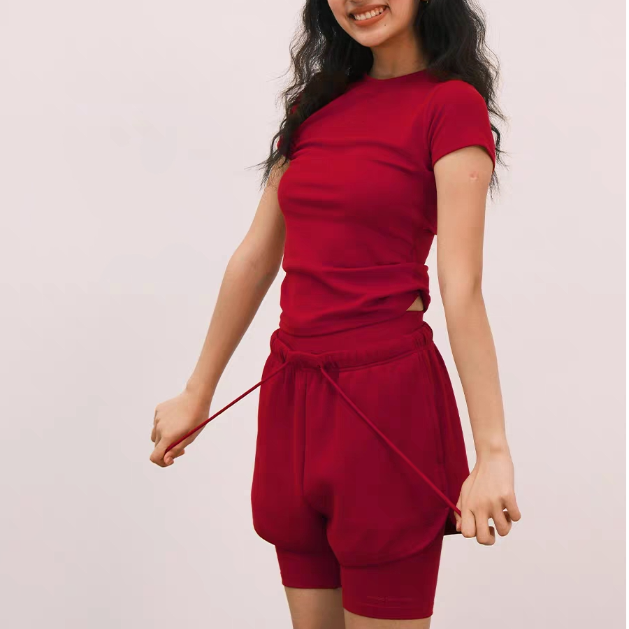 【棉感正肩T恤】26年新款能穿很久的基础短袖T恤女士修身内搭款