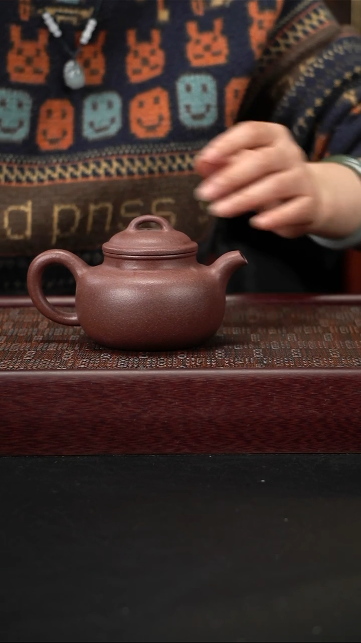 茶壶紫砂XL天青禅钟