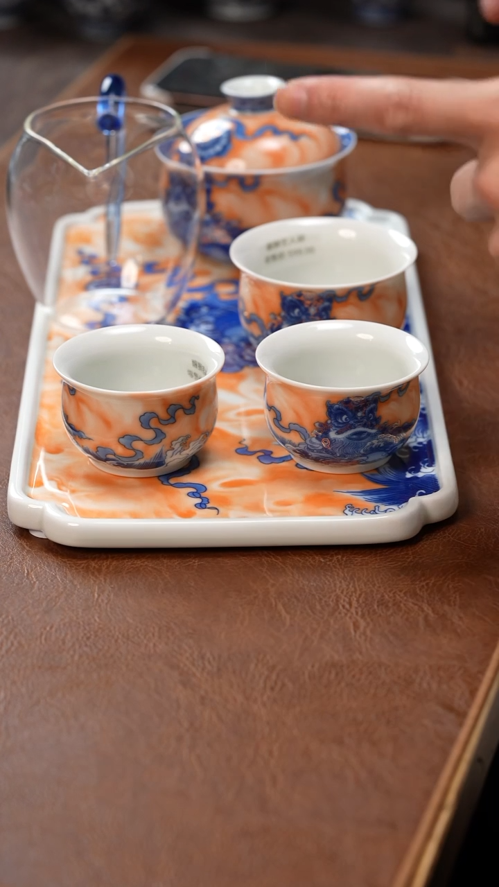 【闪购商品】茶盘套组醒狮布袋