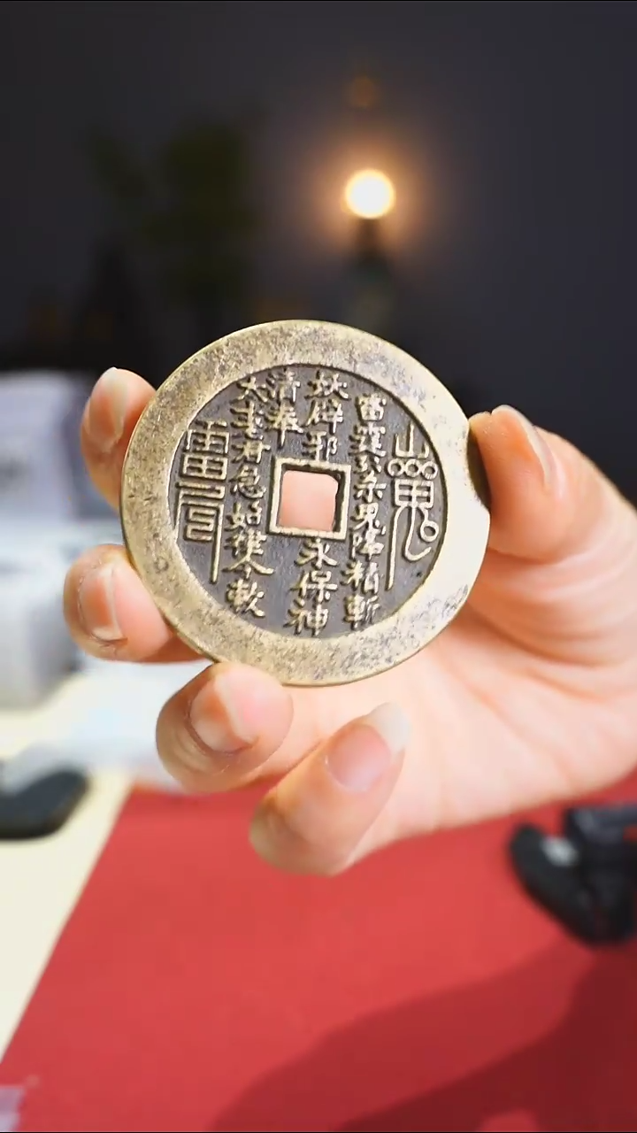 【闪购商品】金属老山鬼花钱内方5/0269