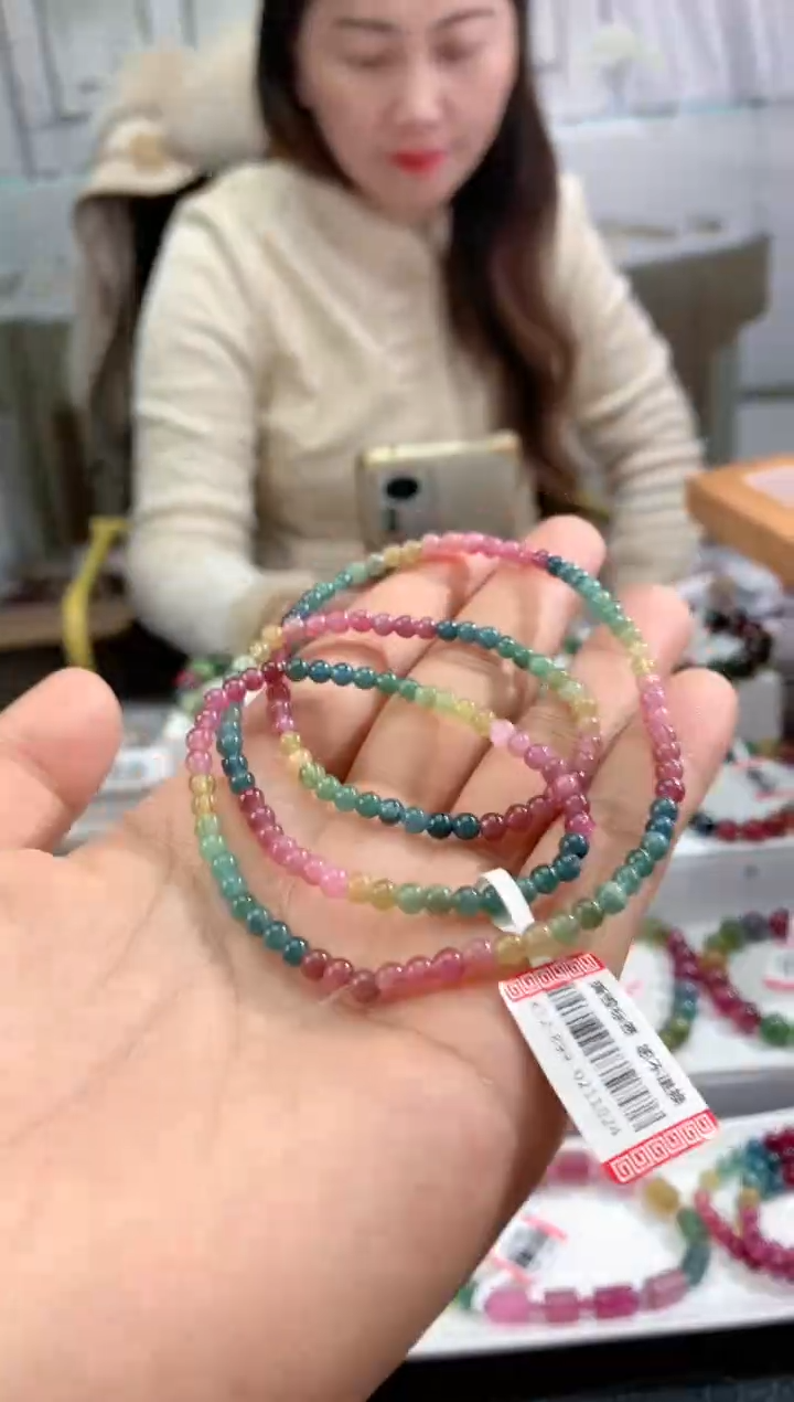 【闪购商品】碧玺手链未镶嵌多样性发一条