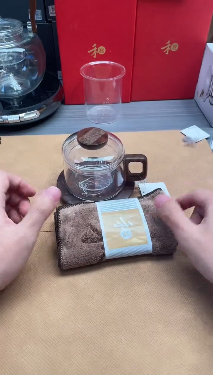 【闪购商品】禾器/臻雅杯/透明加茶巾。。