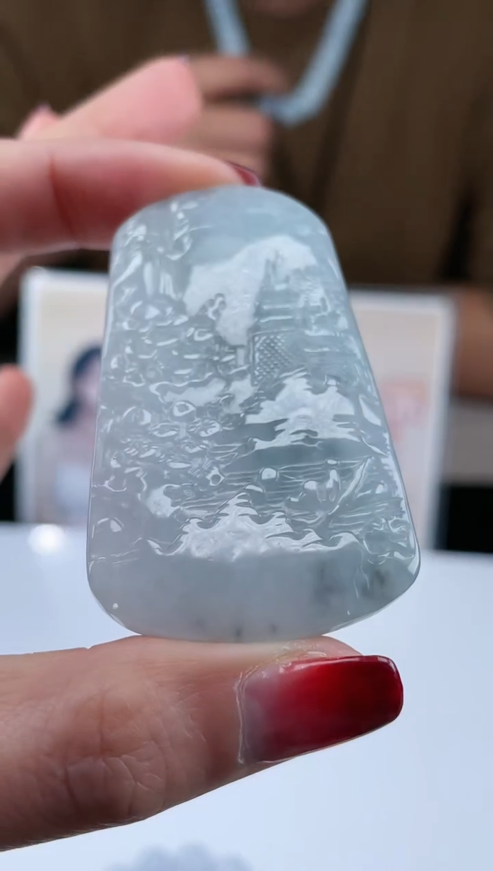 【闪购商品】定制翡翠未镶嵌不退不换CMH1件-A