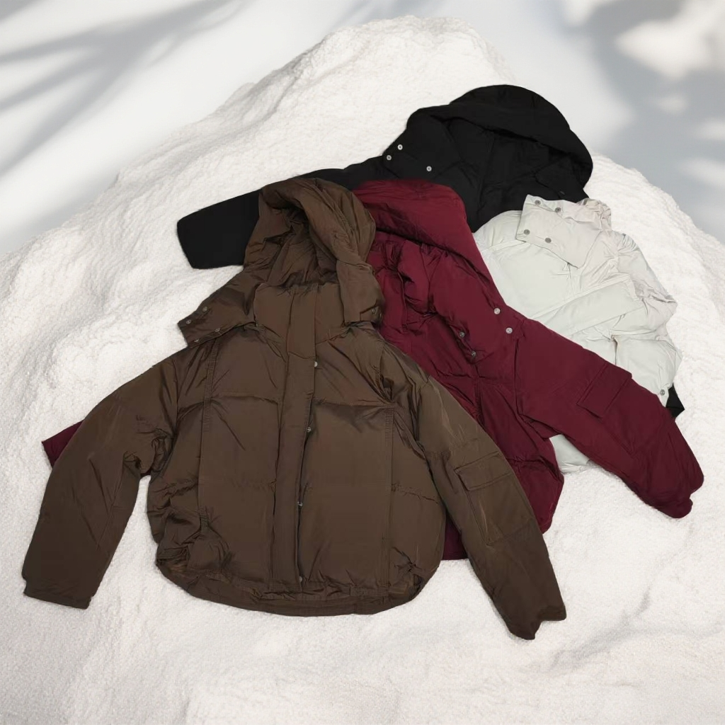 5826（飞儿同款）羽绒服短款休闲羽绒服秋冬2025秋冬新款百搭