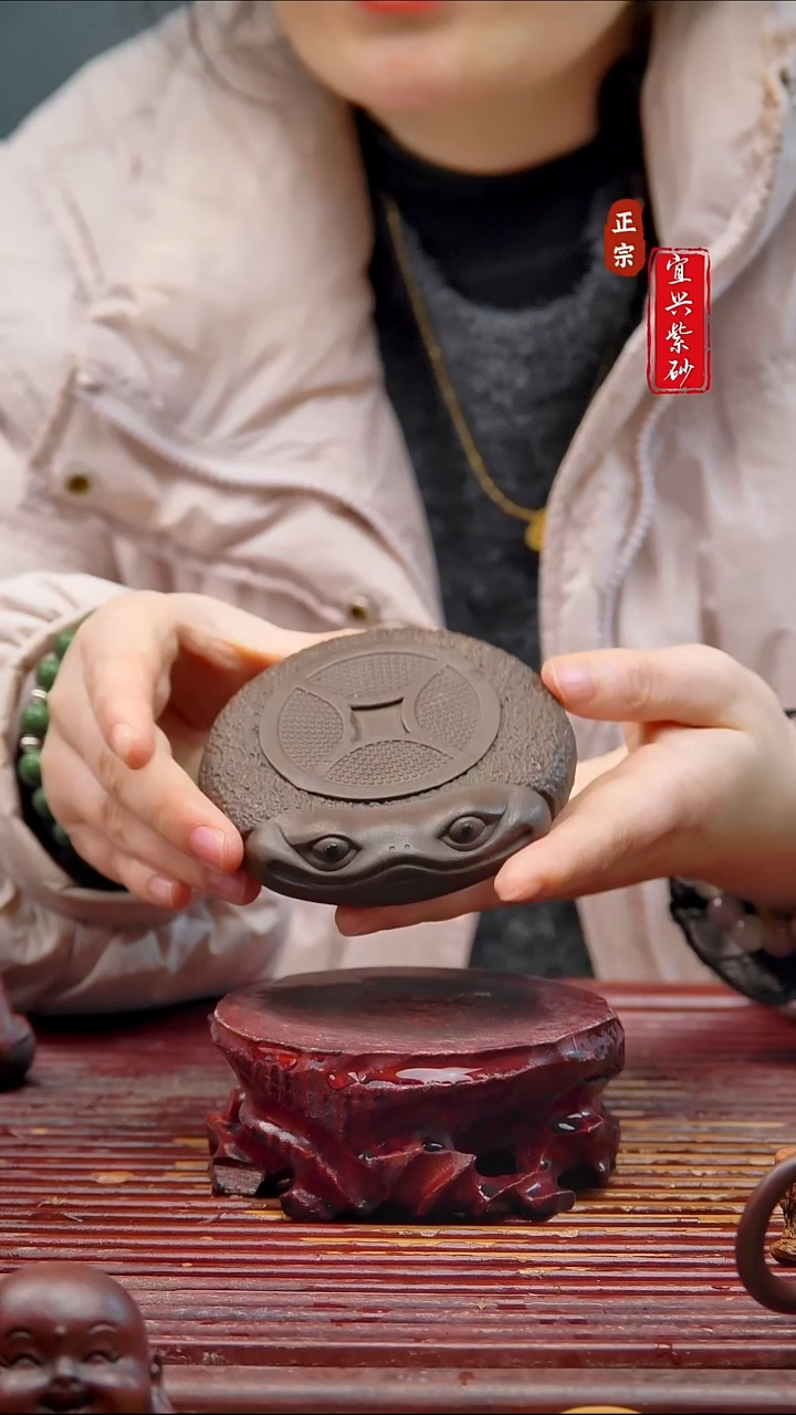 紫砂茶宠宜兴紫砂茶宠摆件