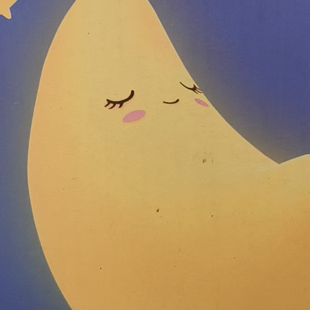 月亮小夜灯摆件装饰 