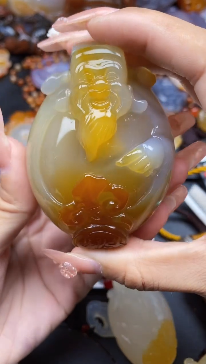 【闪购商品】玛瑙/玉髓颈饰未镶嵌ll