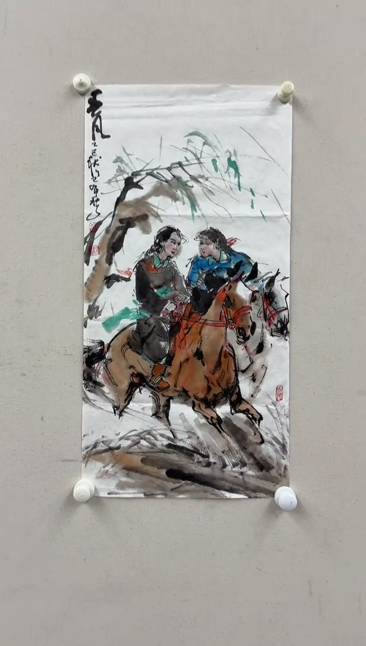 国画炳山艺术--包布和老师作品