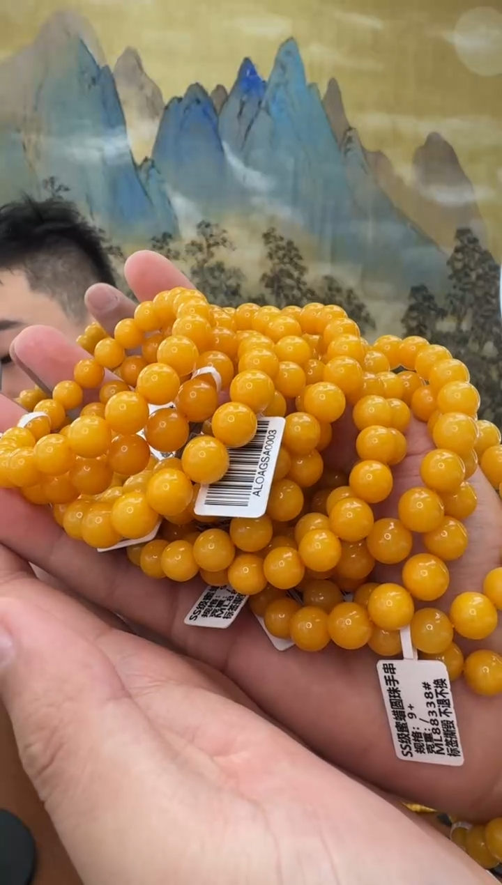 未镶嵌琥珀珠宝奇石1多样性发货发其一