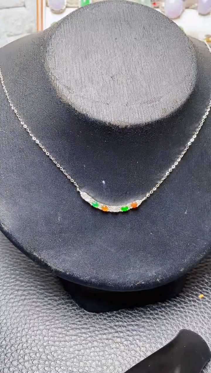 银S925镶嵌戒指翡翠2677