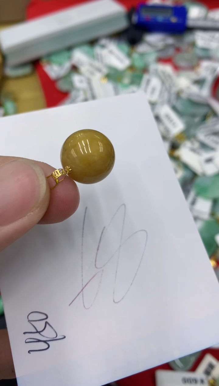 【闪购商品】翡翠颈饰18K金镶嵌号链接1111111