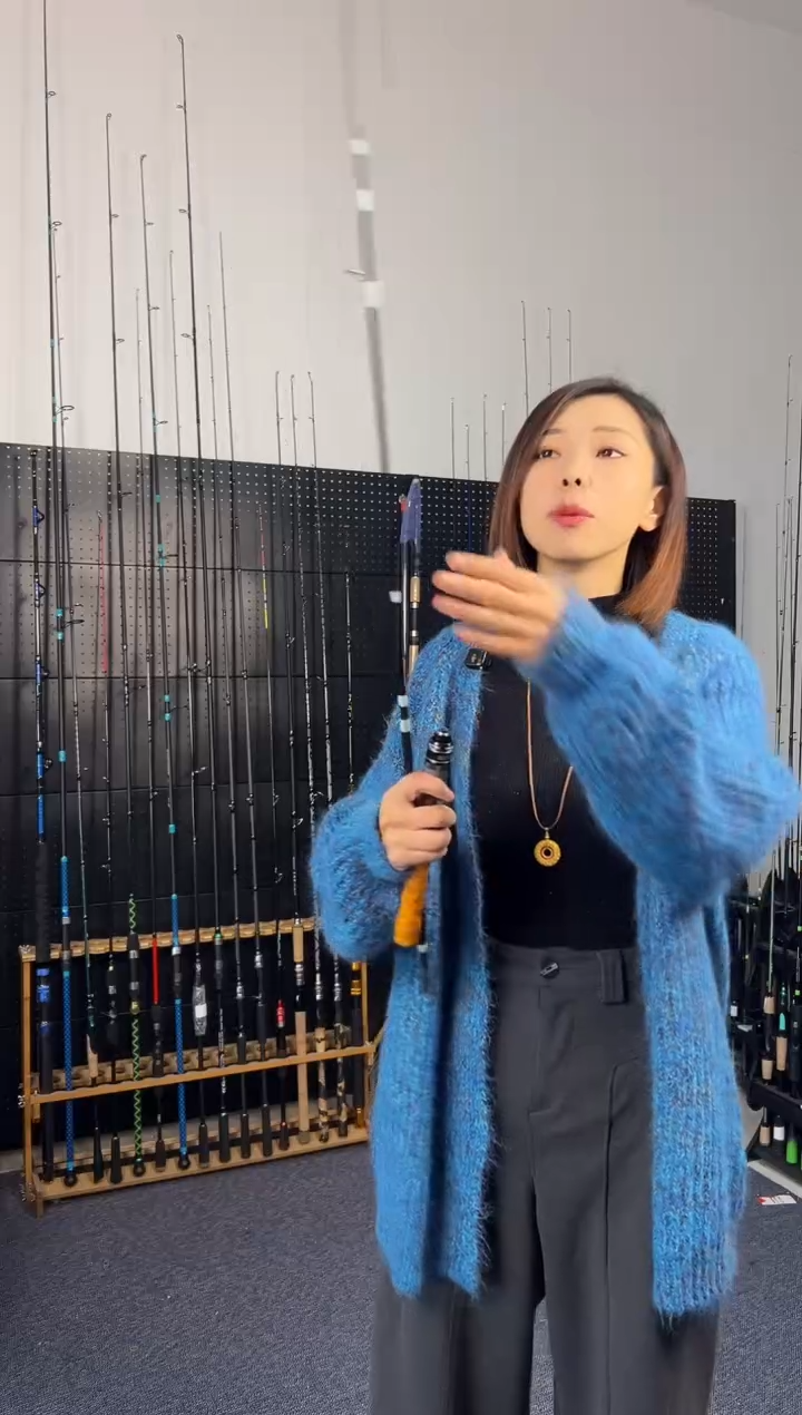 1.8m碳素150变180直柄（瑕疵尾货竿，没有售后，介意勿拍）