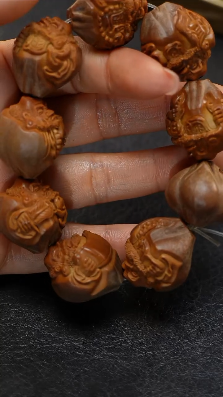 橄榄核手串/手链九林精品核雕