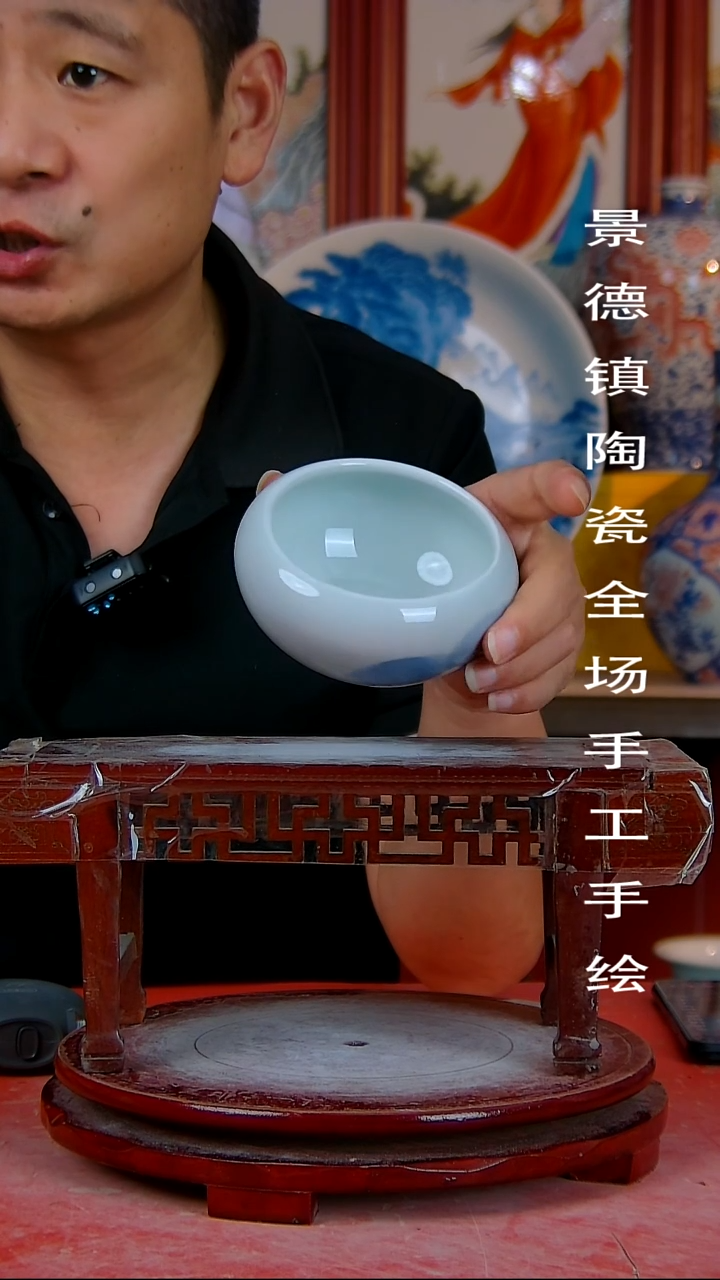 摆件景德镇陶瓷 全场手工手绘