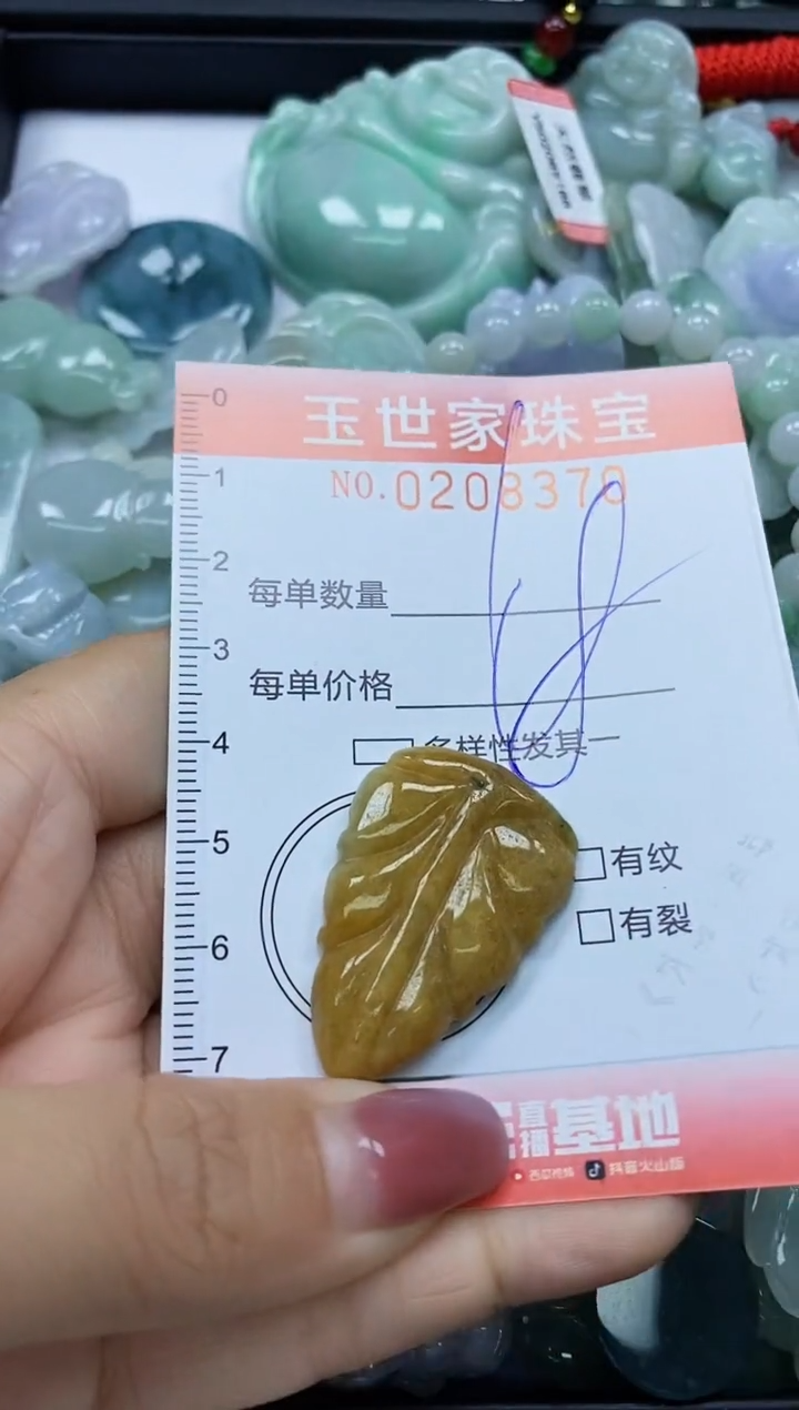 【闪购商品】翡翠颈饰未镶嵌闪购0208370