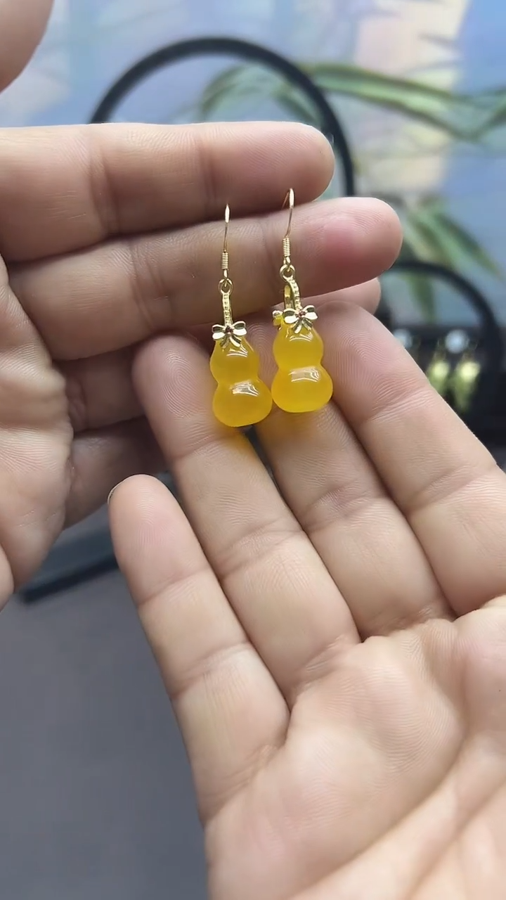 未镶嵌耳饰玛瑙/玉髓033