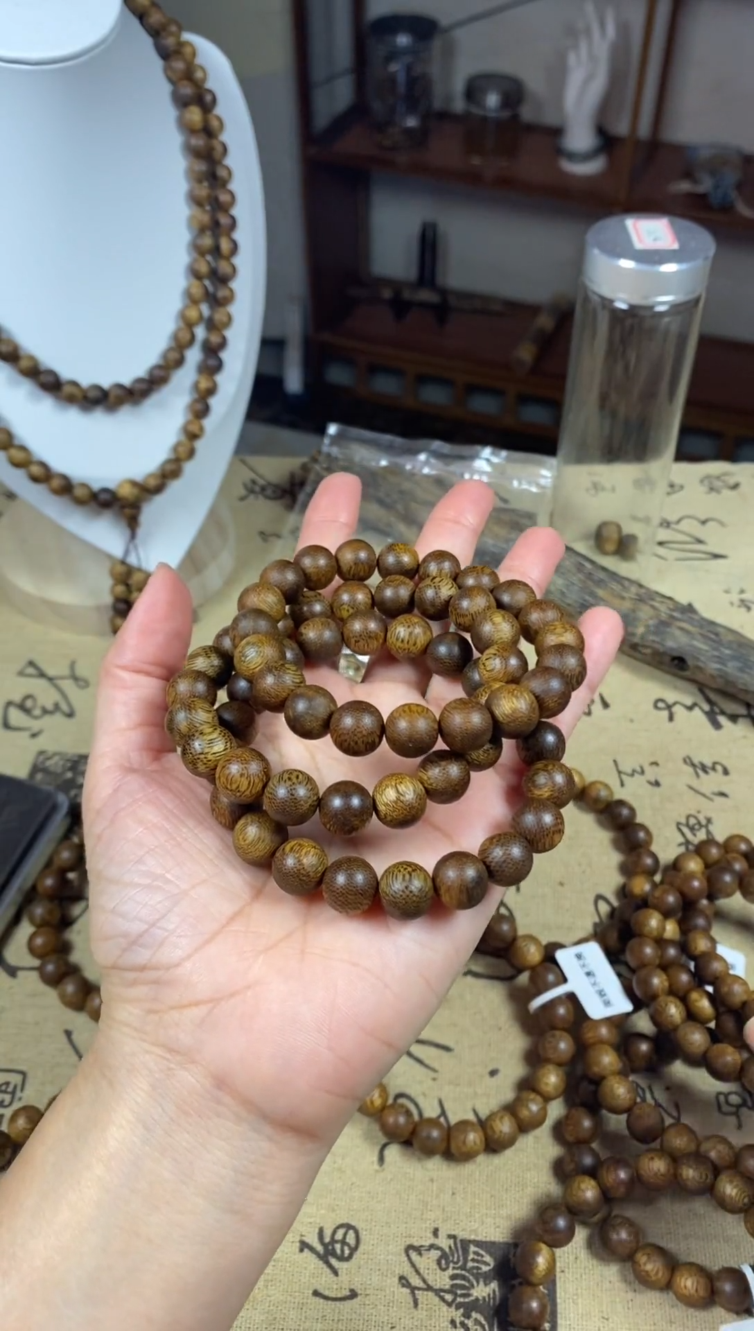 沉香手串单圈卡1.0     保6克