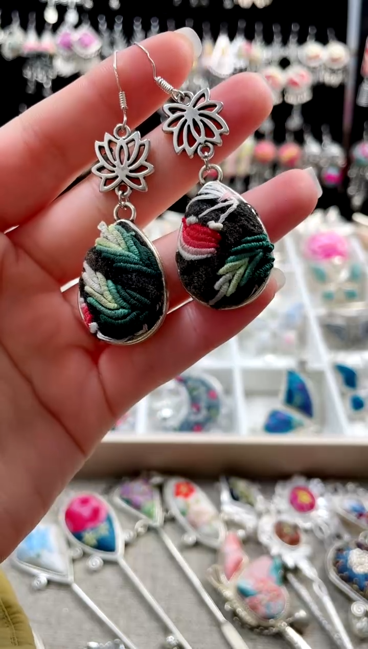 【闪购商品】织绣非遗刺绣饰品