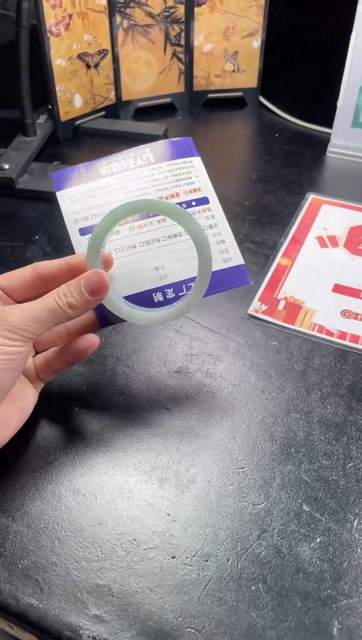 【闪购商品】定制翡翠手镯未镶嵌手镯AJC/DZS