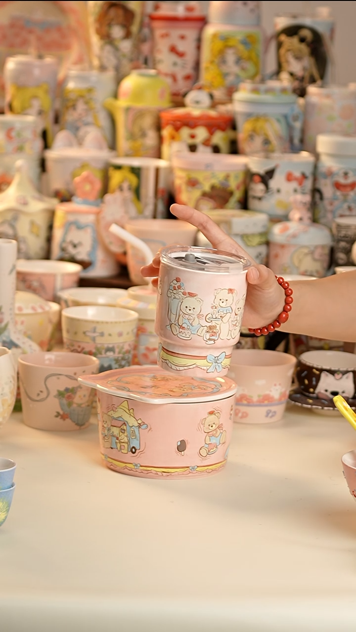 其他景德镇釉下彩手绘设计师款陶瓷