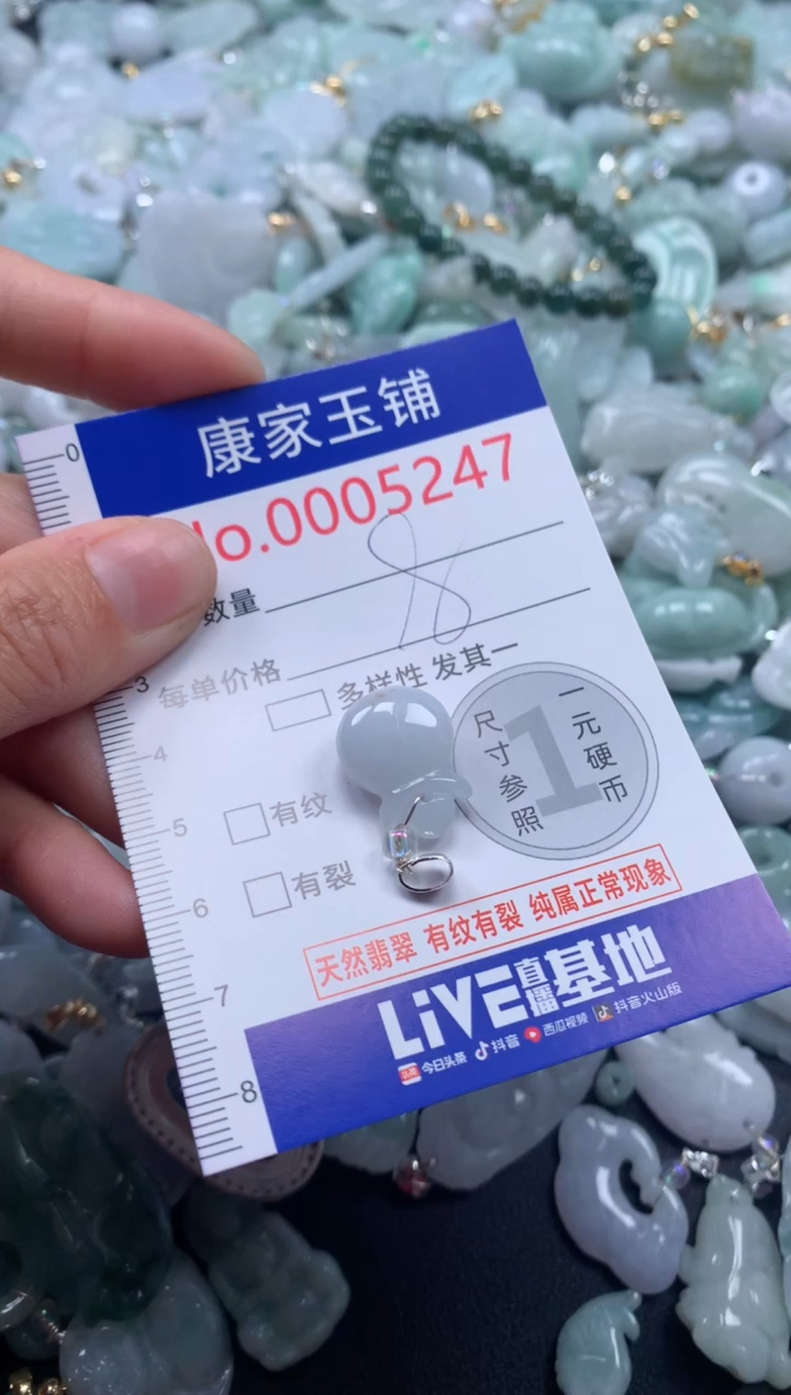 颈饰未镶嵌翡翠5247