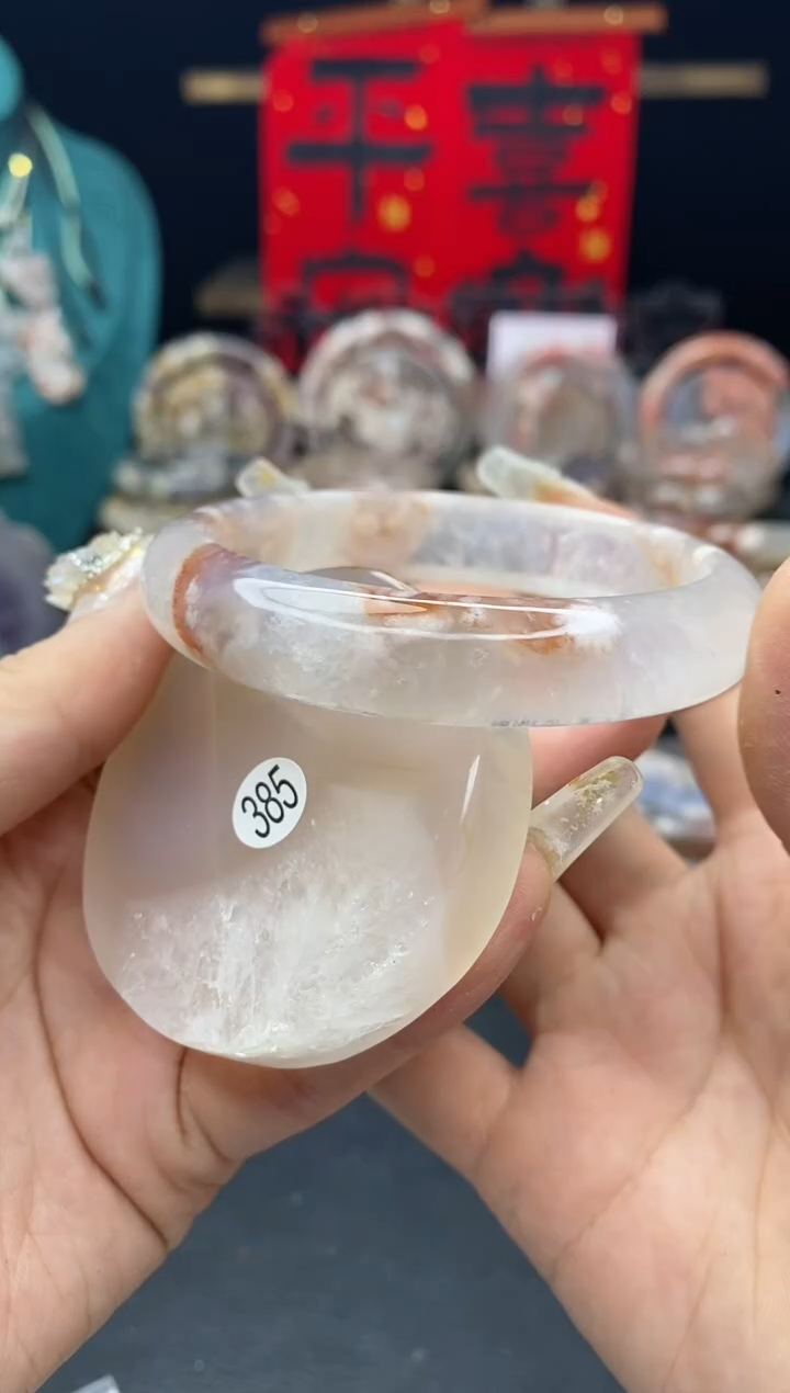 【闪购商品】石英质玉手镯（圆镯）未镶嵌57