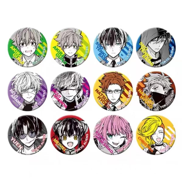 【日谷】东京异星人 原画展cafe吧唧【拆盒】盲盒（直播间代拆）