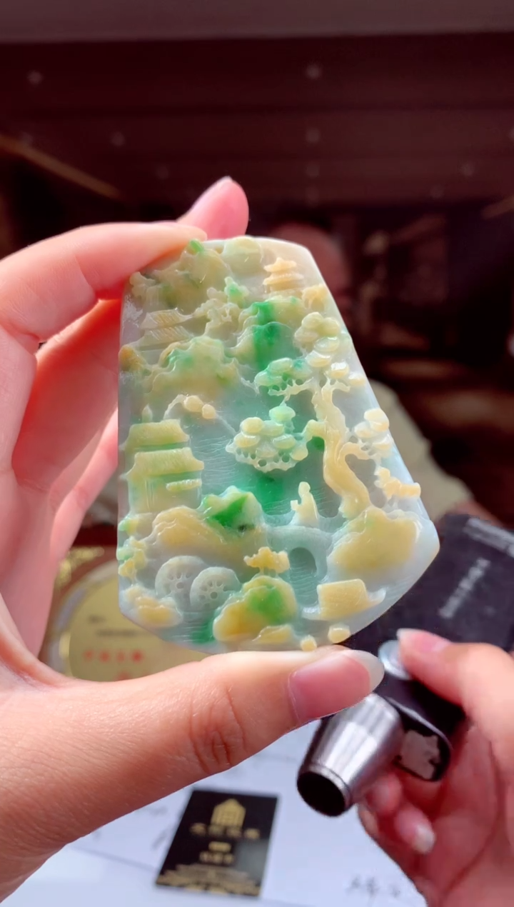 定制翡翠未镶嵌天然A货翡翠（拍一发一）