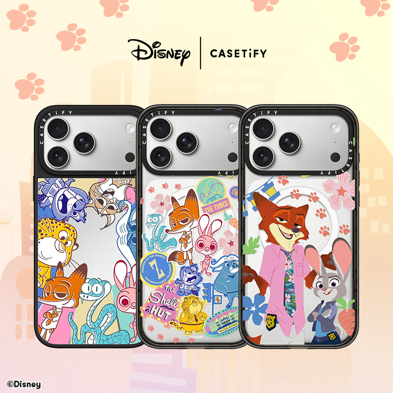 【达人】疯狂动物城×CASETiFY联名款手机壳保护防摔合集 适用于苹果