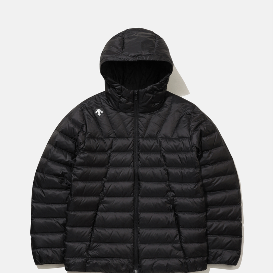 DESCENTE/迪桑特轻薄连帽羽绒服防风立领运动男女同款 SQ323UDJ99