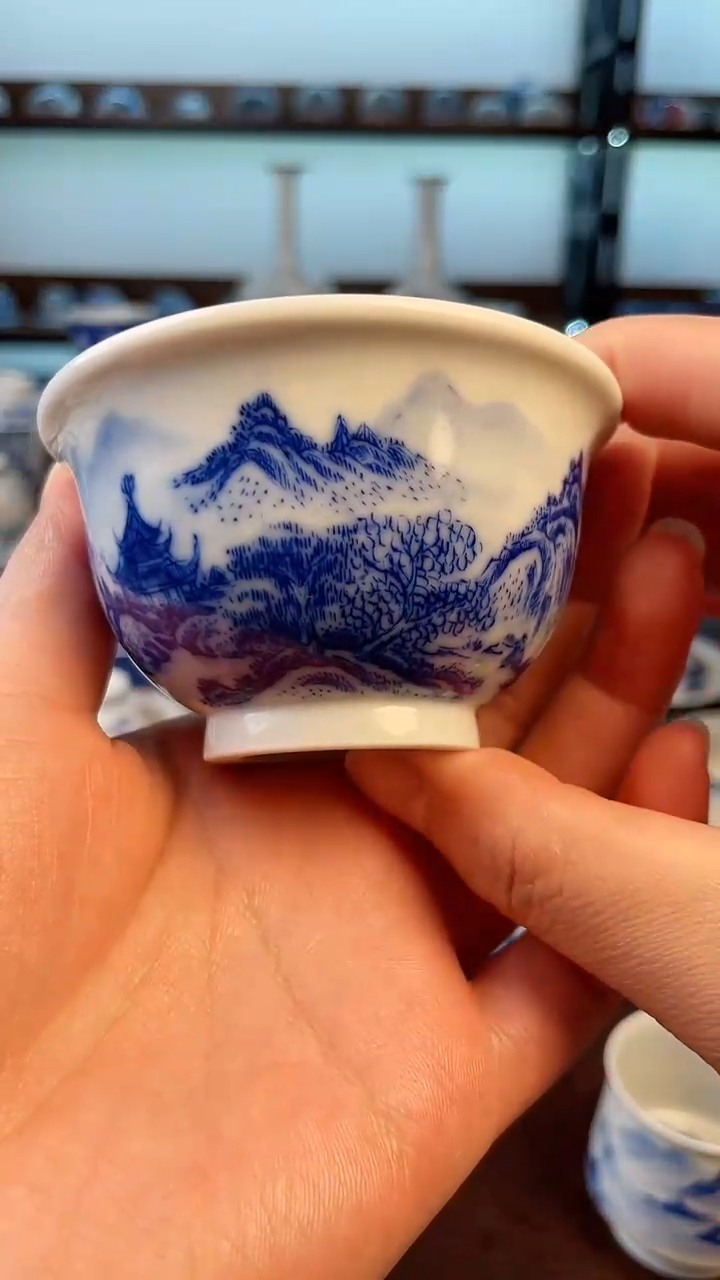 【闪购商品】微瑕柴窑小压手杯