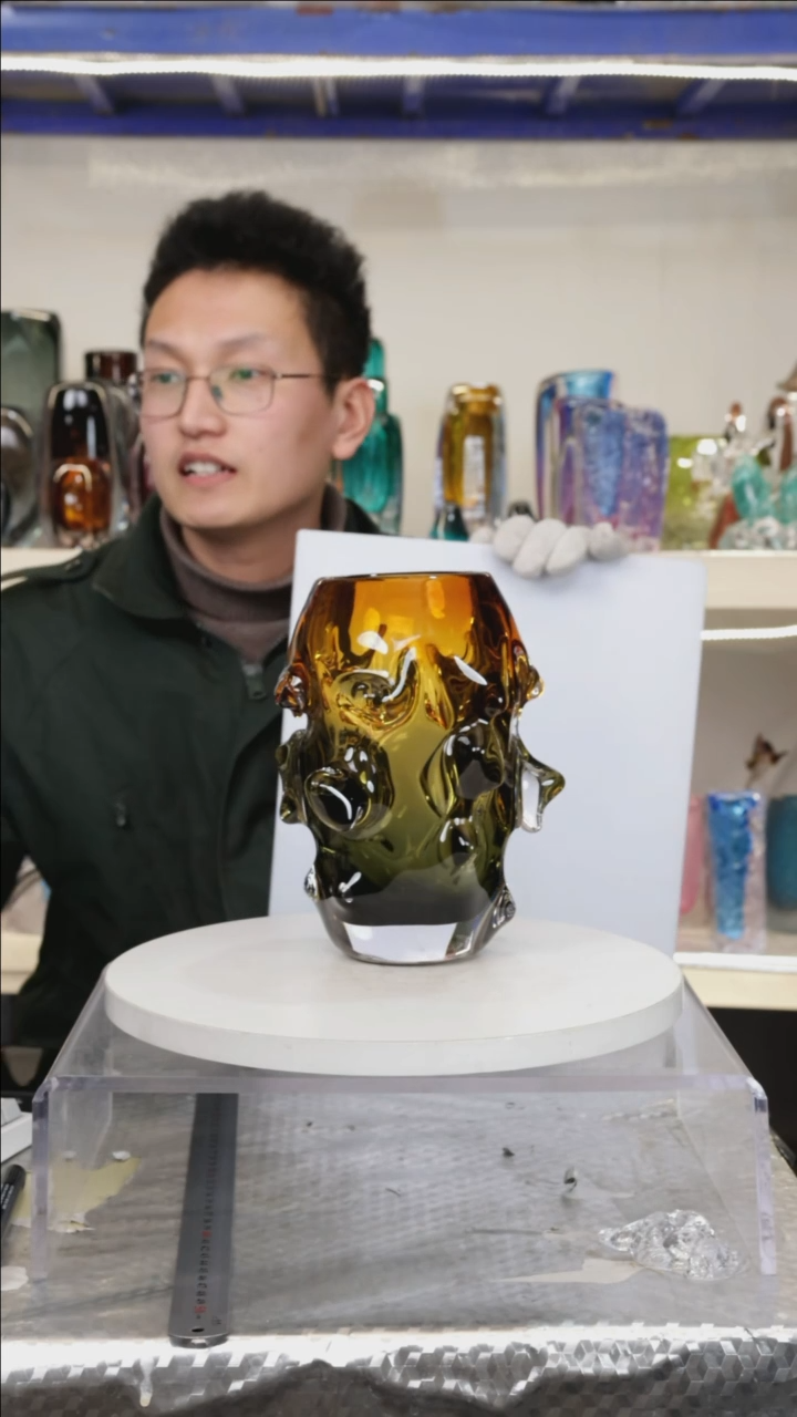 【闪购商品】琉璃【幻彩】高21精品琉璃微瑕福利