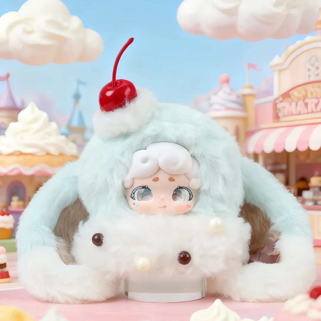 【整端】LuckyDeerNai晚安小兔 绒绒冰毛绒盲盒