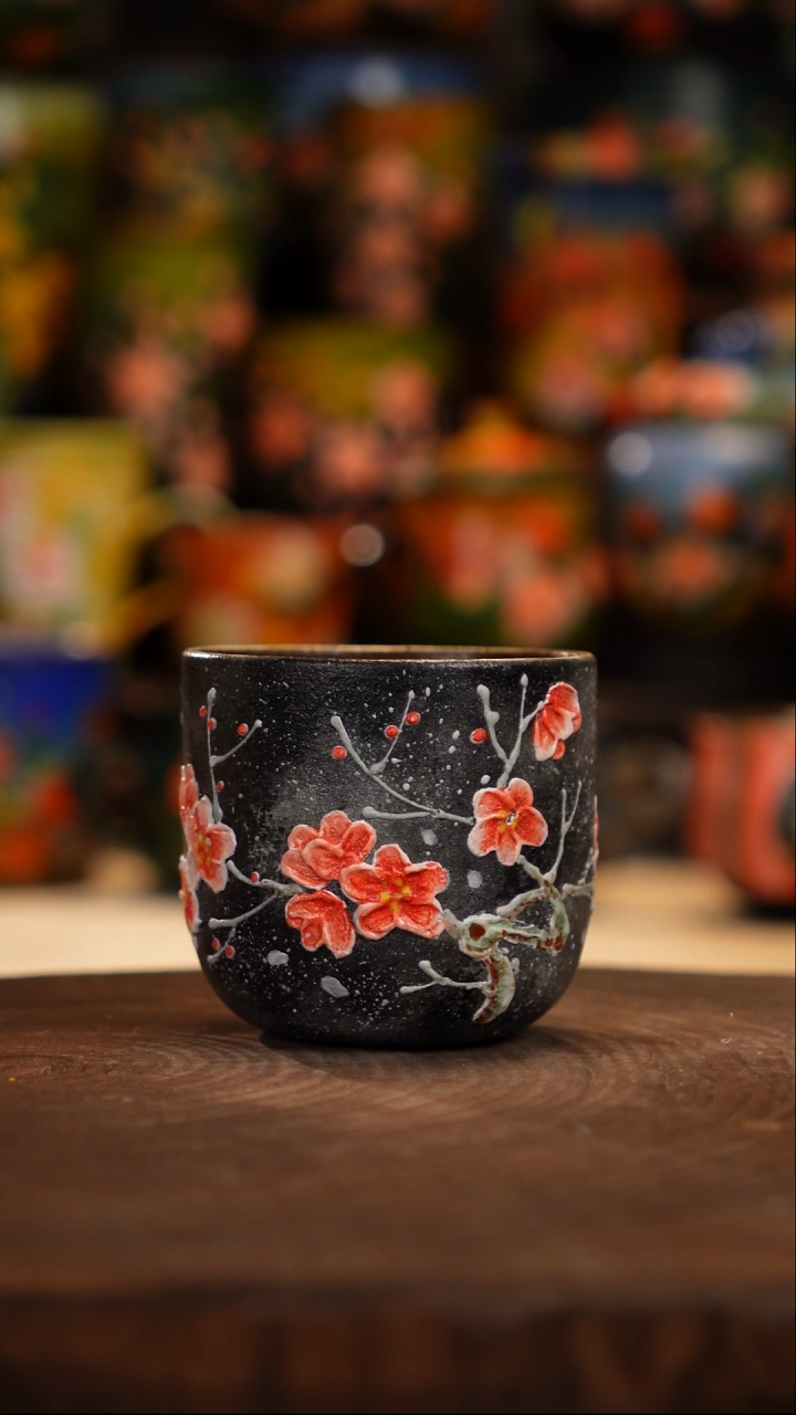 油画   釉下彩   杯子