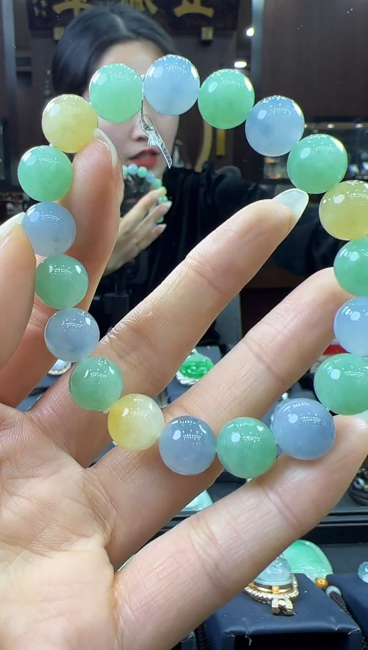 【闪购商品】翡翠挂件未镶嵌手串