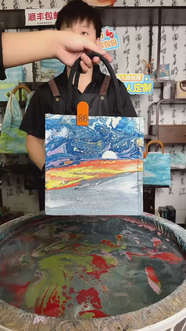 帆布小号托特包86号