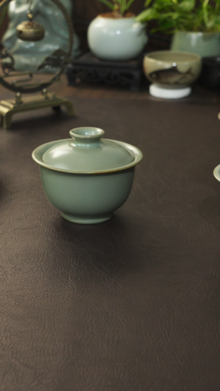 【闪购商品】杯宣宝汝瓷原矿原釉微瑕